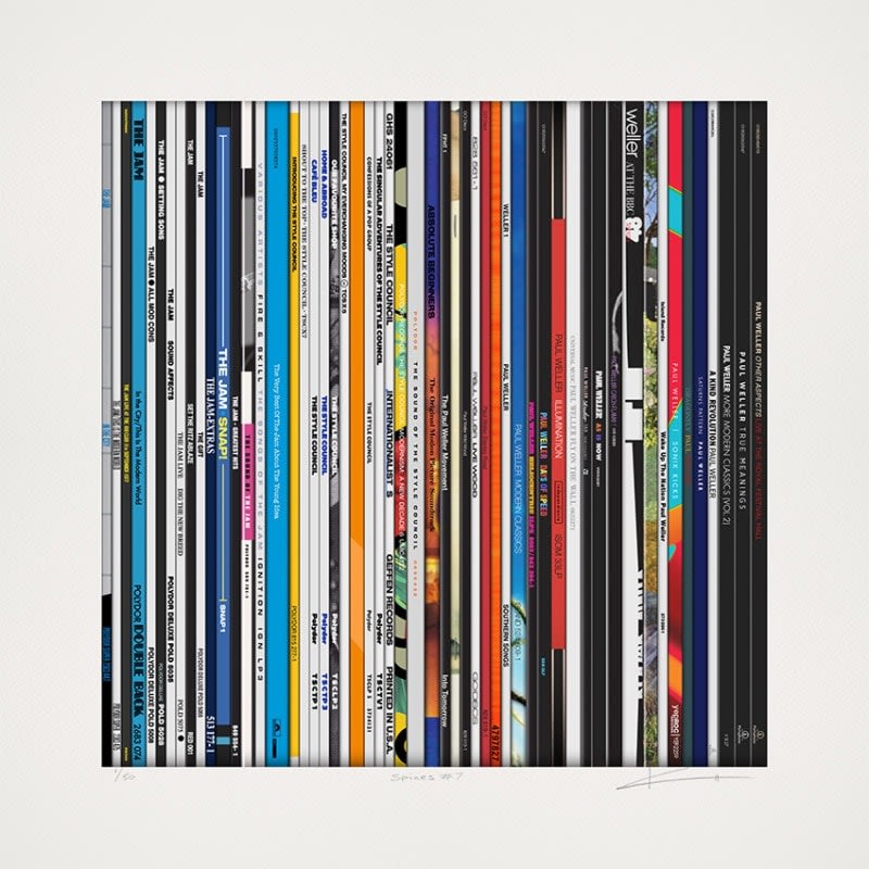 Keith Haynes, Spines #7 - Paul Weller
