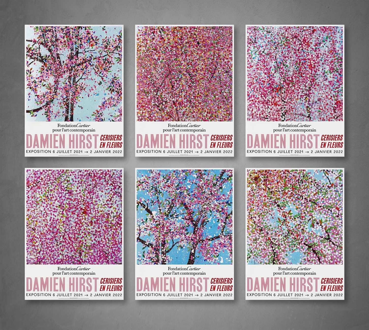 Damien Hirst, Cerisiers En Fleurs