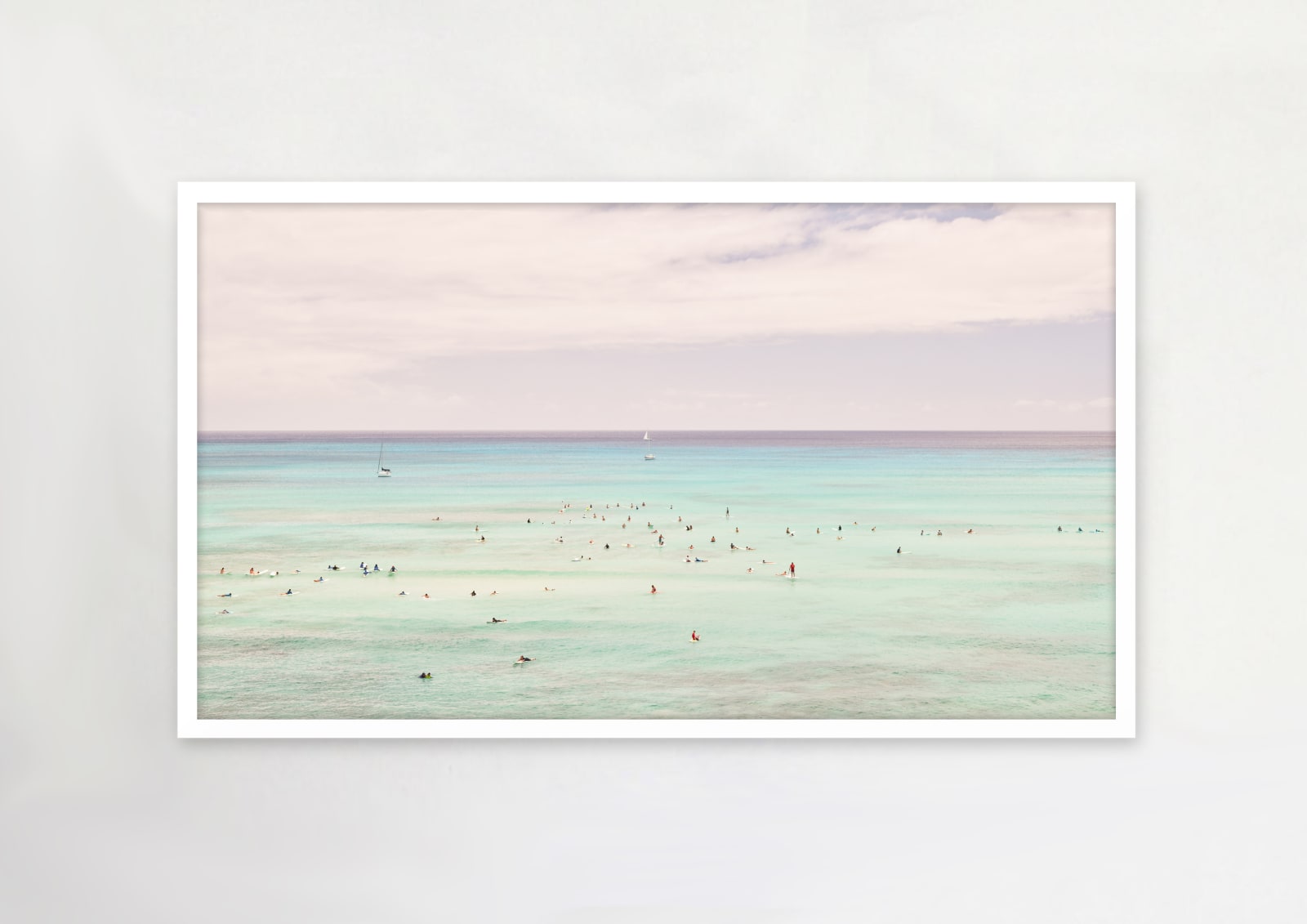 Jin-Woo Prensena, Lavender Skies, Waikiki Beach, Oahu