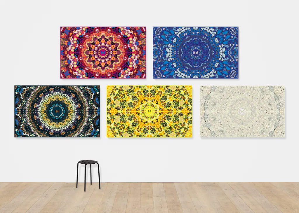 Damien Hirst, The Kaleidoscopes - Intricacy