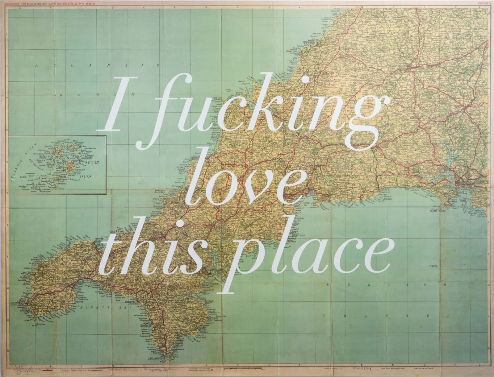 Dave Buonaguidi, I Fucking Love This Place - Cornwall Edition