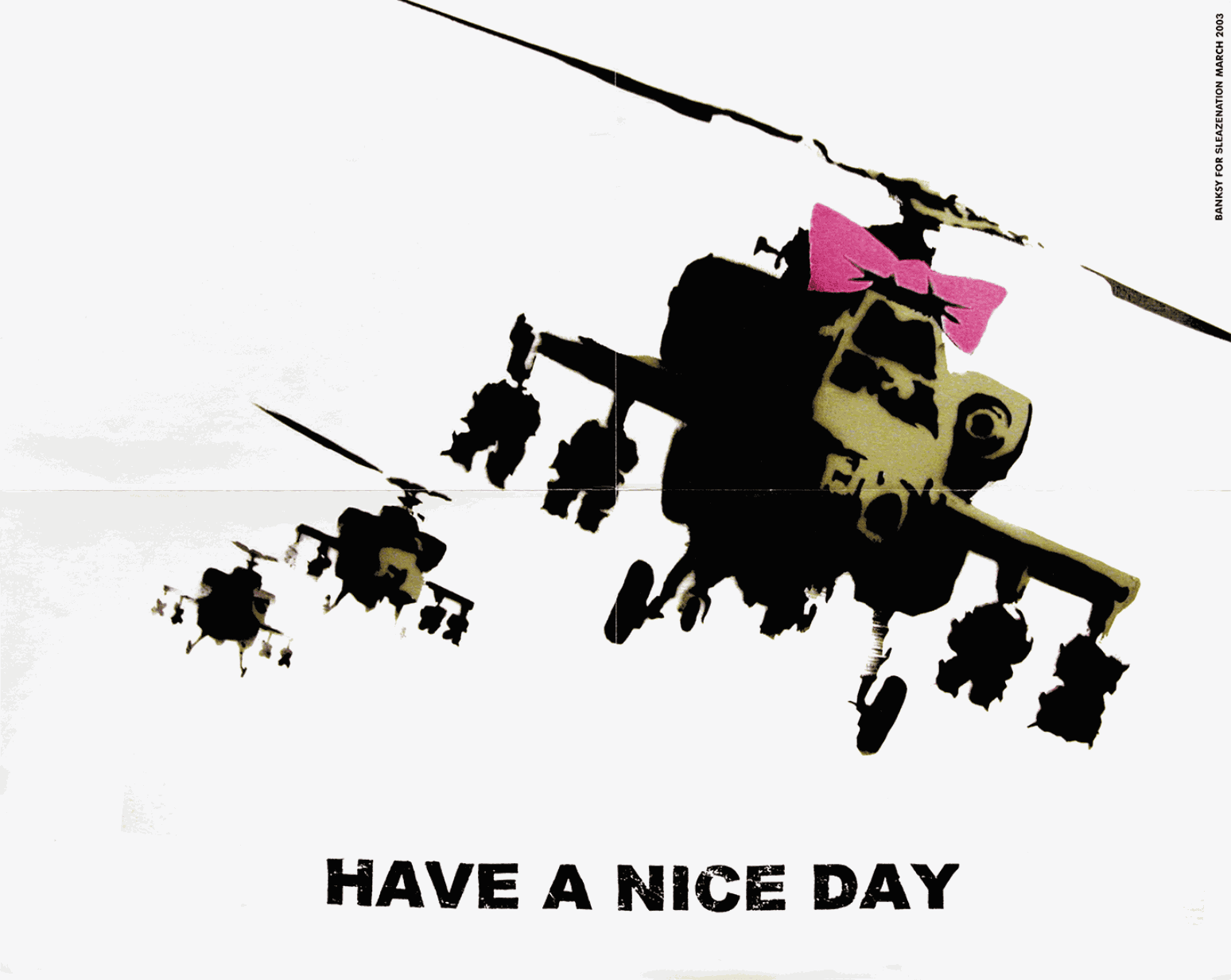 Banksy, Have a Nice Day (Sleaze Nation)