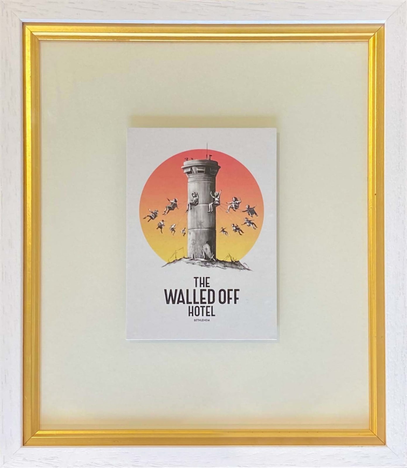 Banksy, Walled Off Hotel Postcard