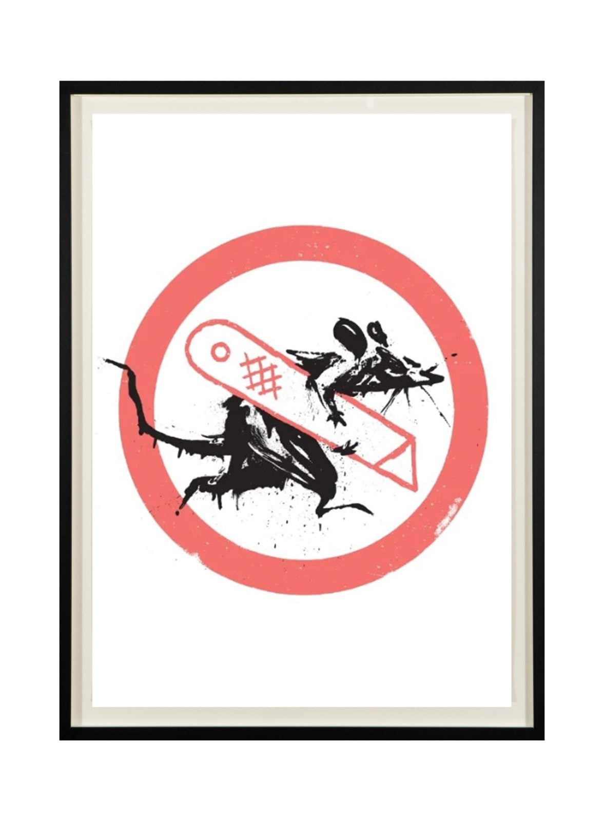 Banksy, Cut & Run Exhibition Posters