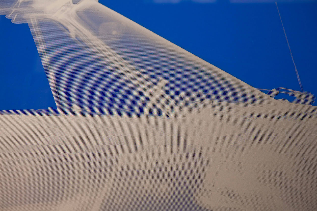 Nick Veasey, Porsche 911 Silver SilXscreen