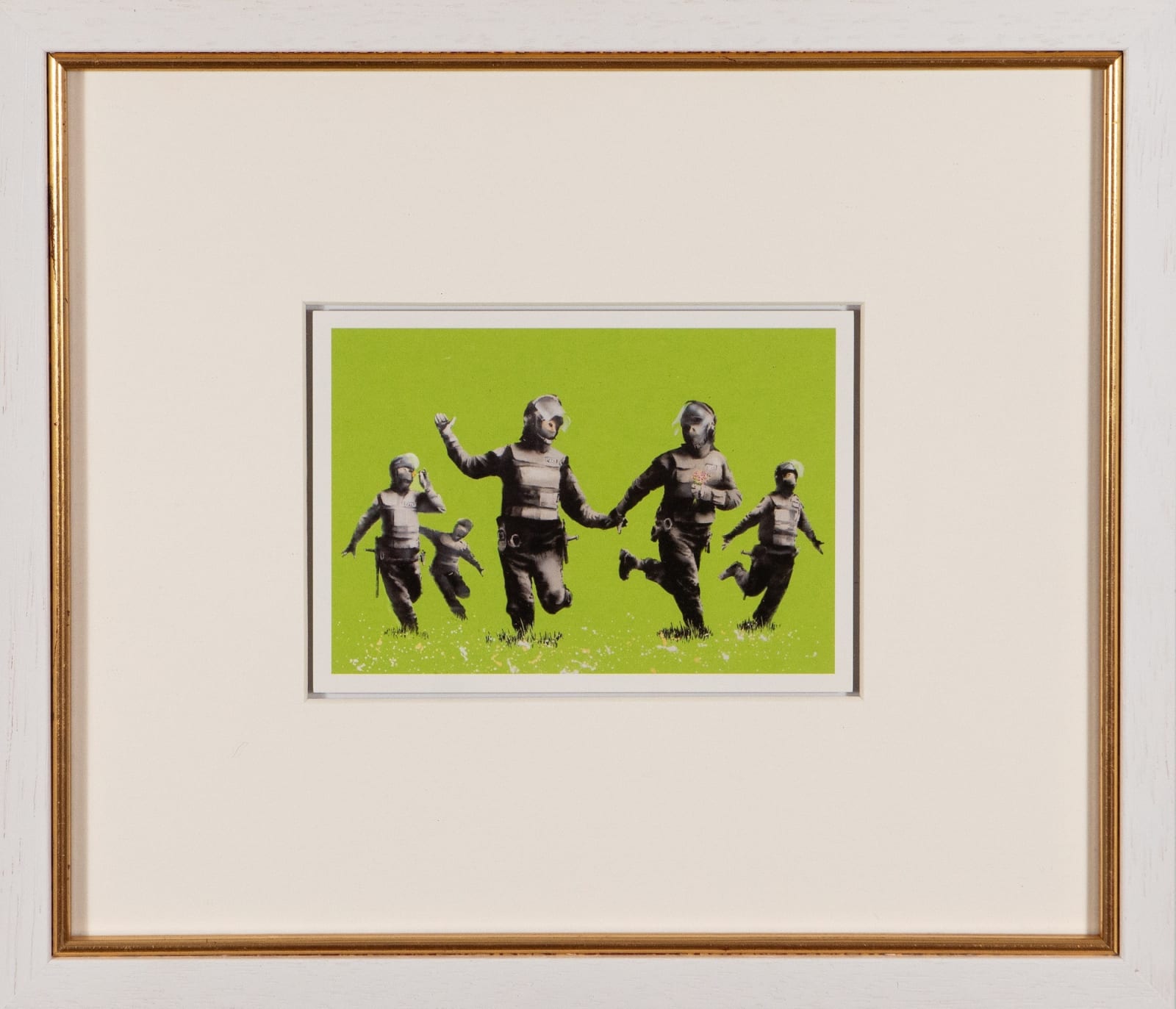 Banksy, Banksy vs Bristol Museum postcards