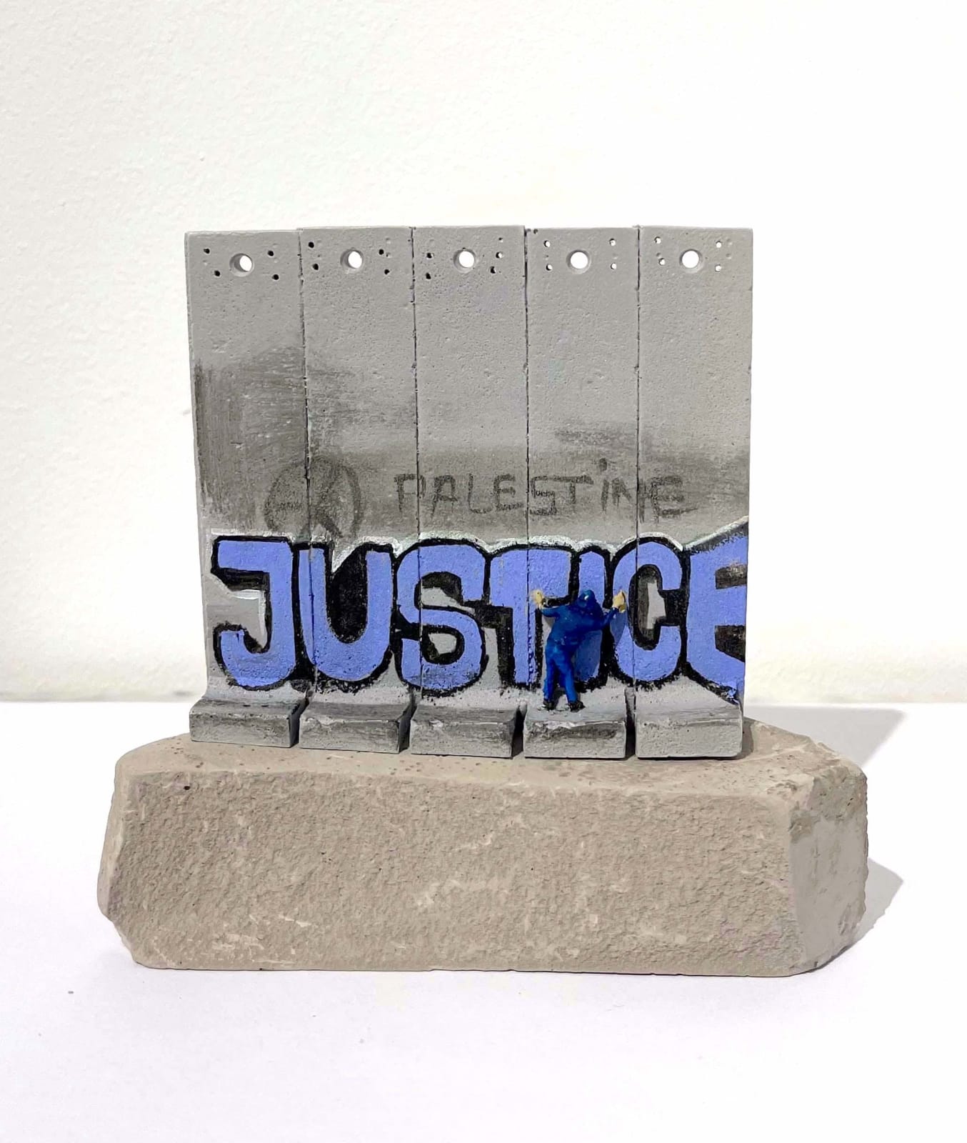 Banksy, Walled Off Hotel Souvenir (Justice)