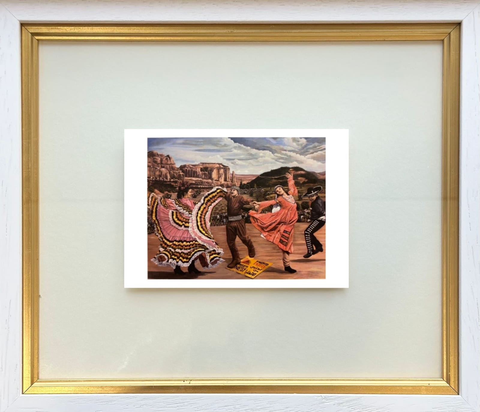 Banksy, Walled Off Hotel Postcard