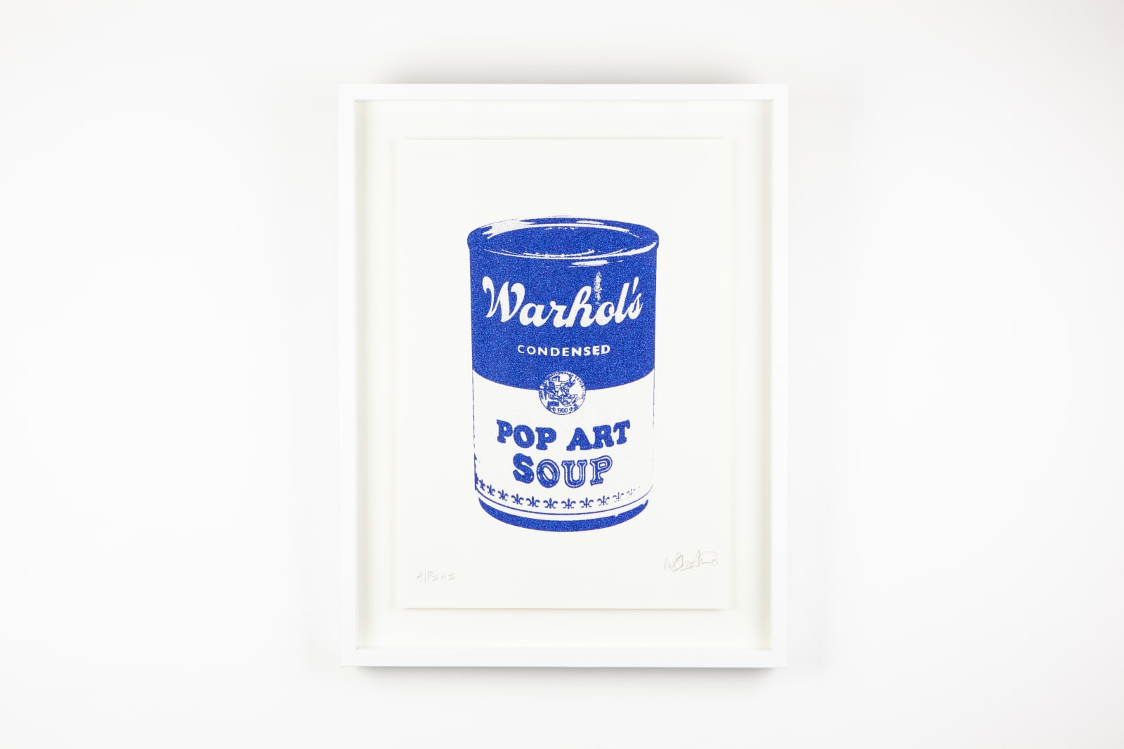 Wildcat Will, Pop Art Soup Cans - Sapphire