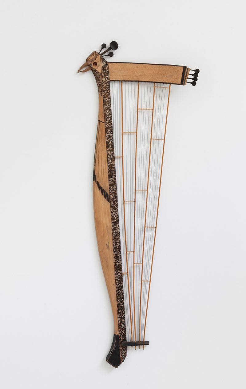 Adrian Nivola, Pheasant Harp, 2018