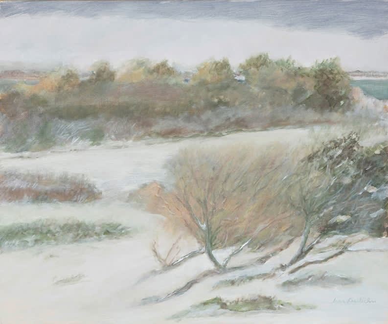 Jane Freilicher, Snowfall Study, 1999