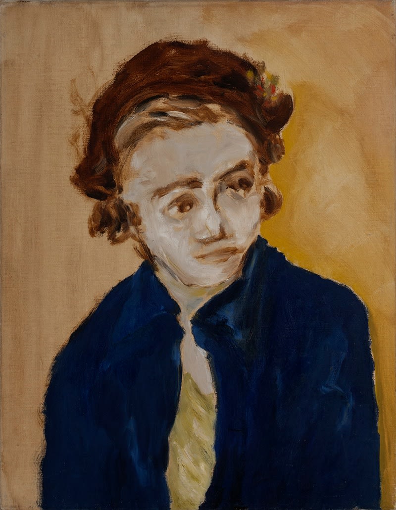 Mark Heming, Lady in Blue, 1957