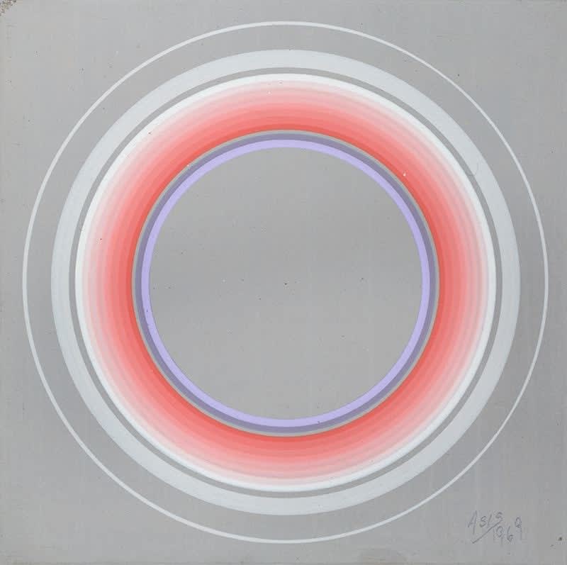 Antonio Asis, Cercles concentriques (1433), 1969