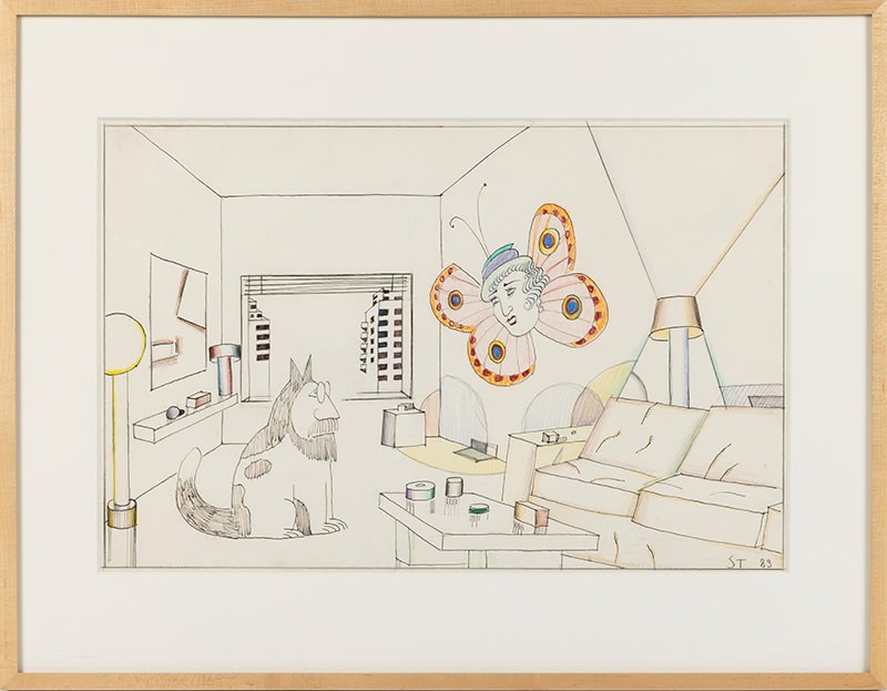 Saul Steinberg, Untitled, 1983