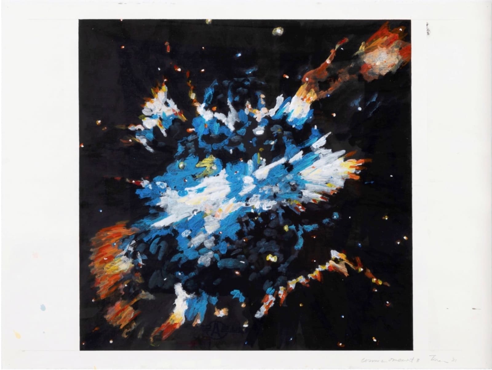 John Torreano, Cosmic Ornament 3, 2021