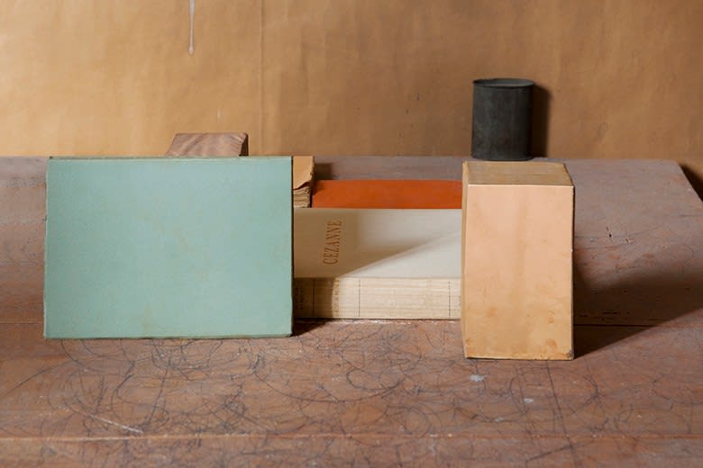 Mary Ellen Bartley, Box, Books, and Can (Morandi's Books) (Morandi's Books), 2022