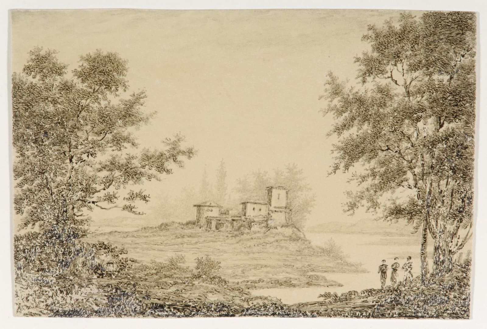 French School, Landscape, c. 1800