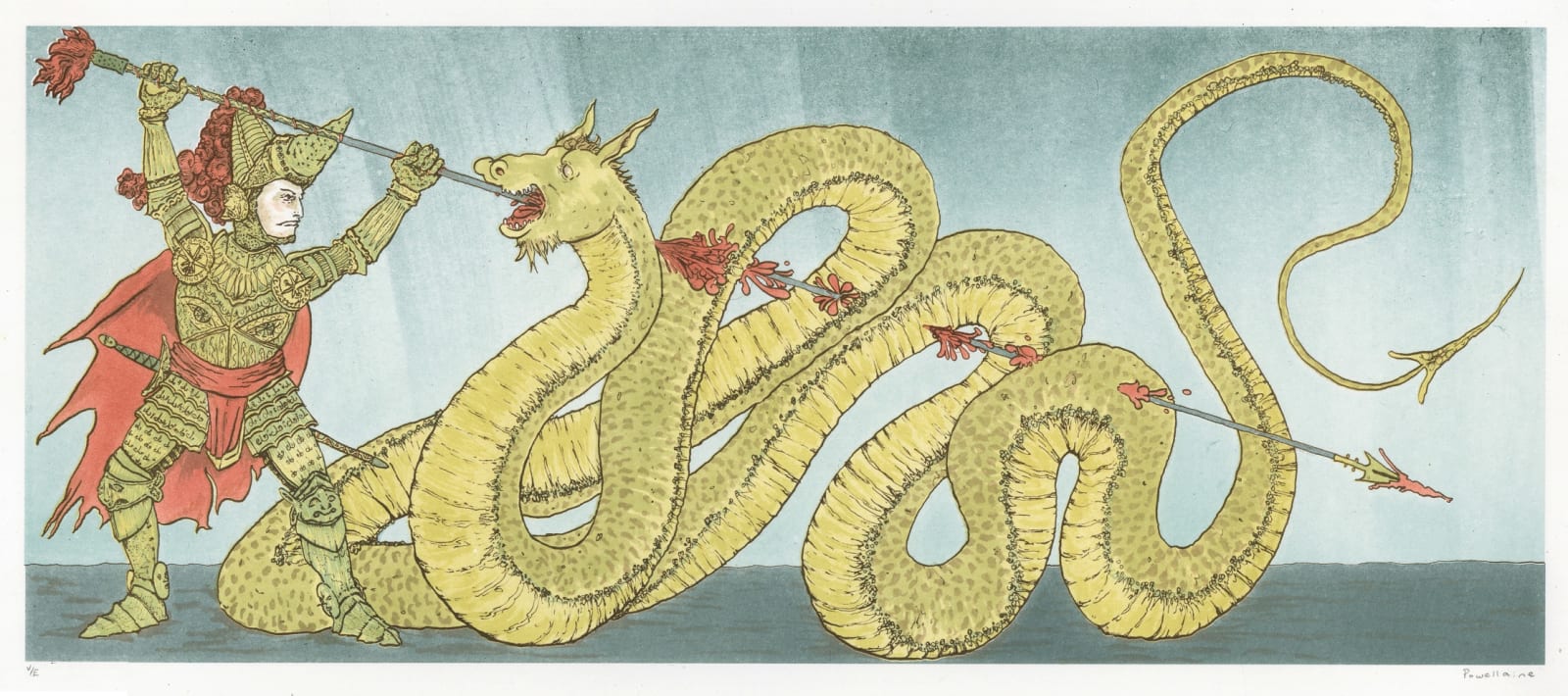 Robert Powell, The Joy of the Worm: Cadmus and Typhon, 2020