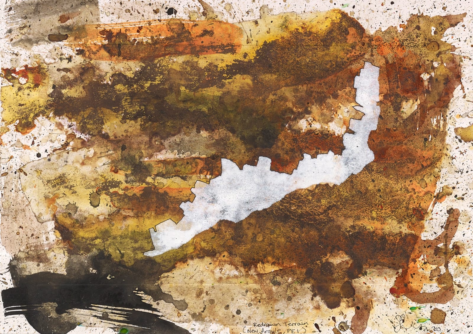 Shaun Fraser, Redrawn Terrain: New Argyle, Prince Edward Island, 2020