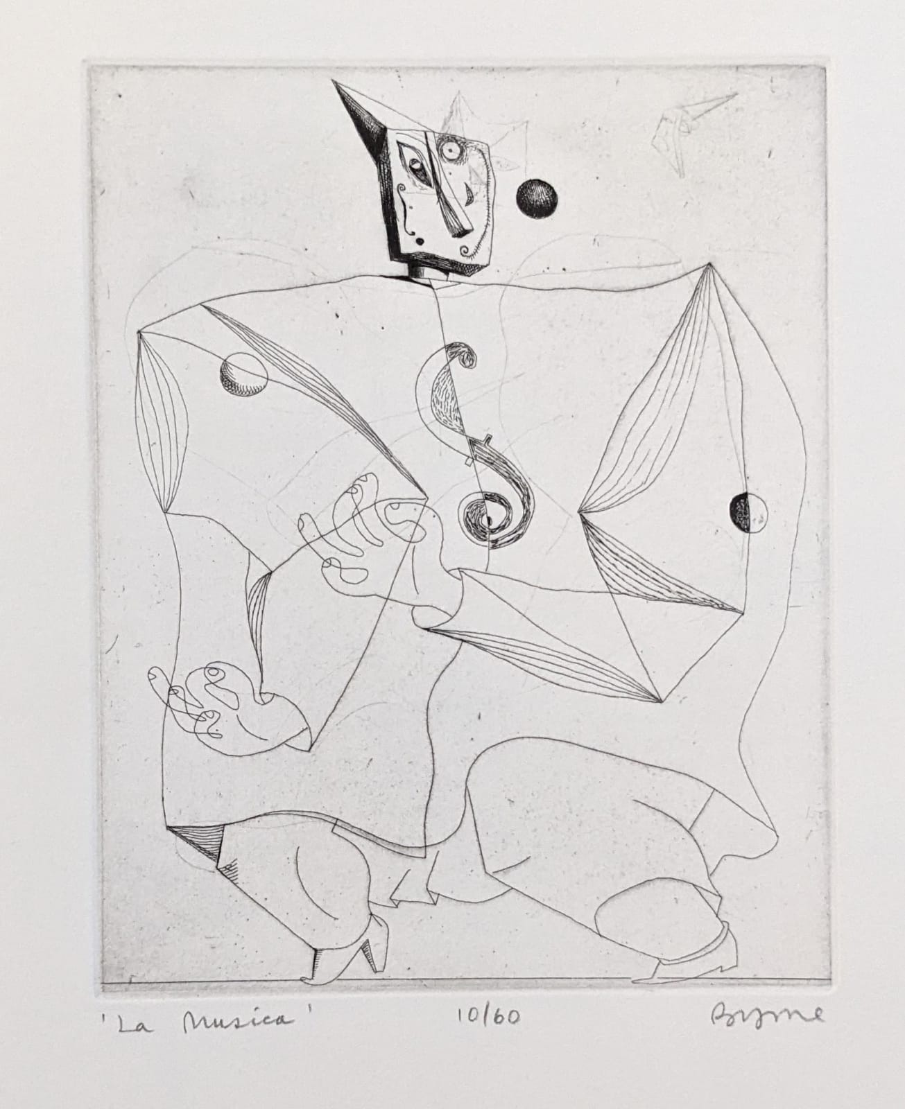 John Byrne RSA, La Musica, 1998