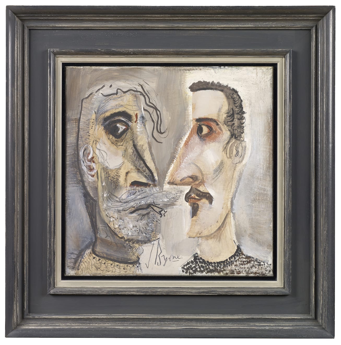 John Byrne RSA, The father of Man, 2020