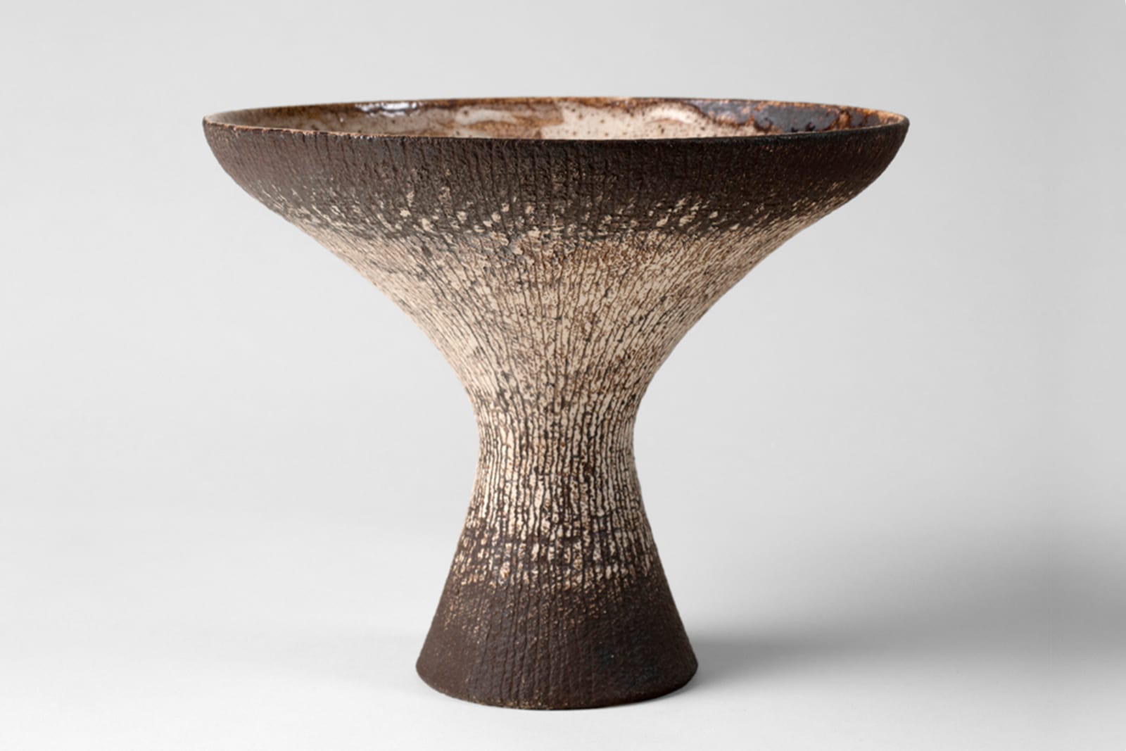 Waistel Cooper, Pedestal tazza form vase, 1960s