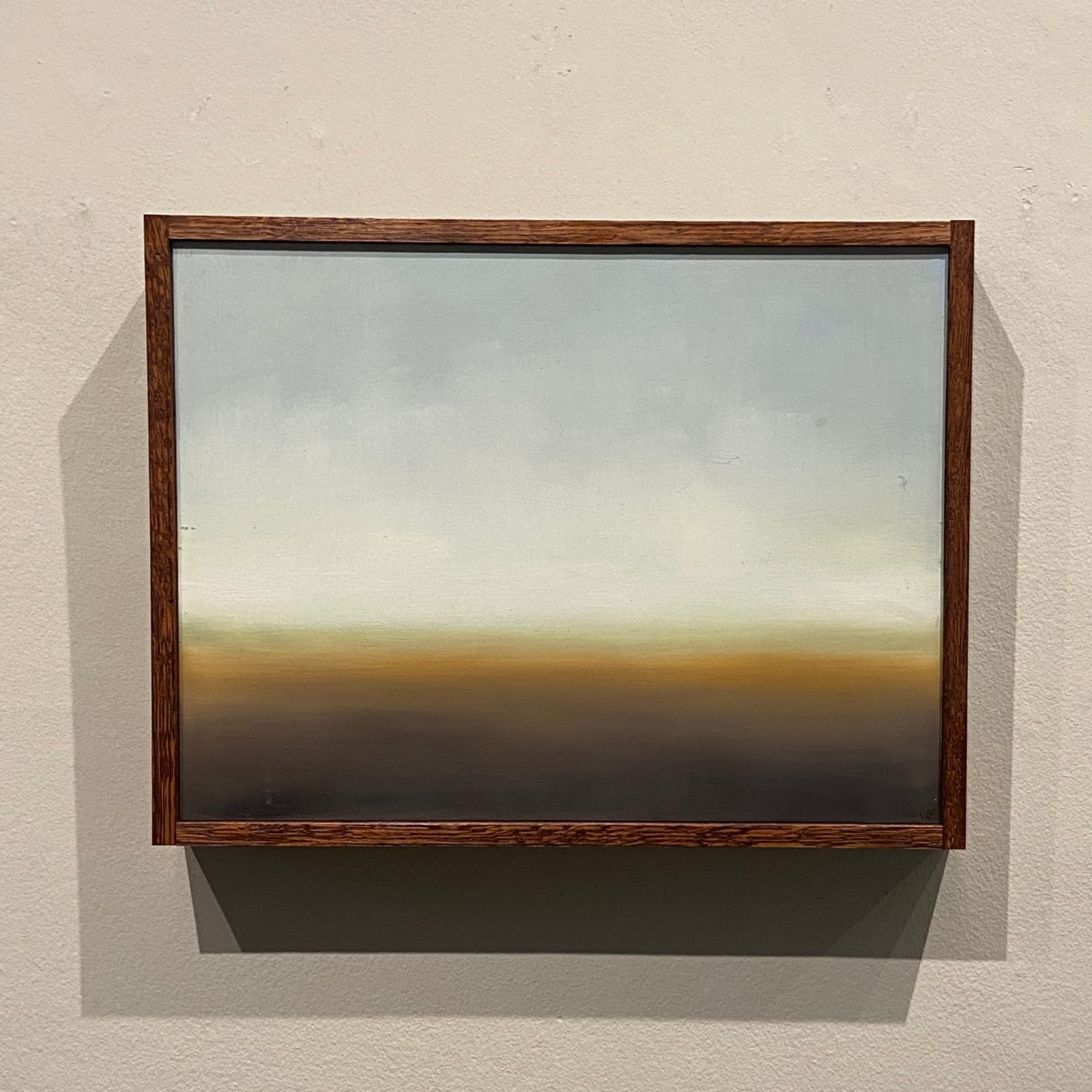 Victoria Orr Ewing, Misty light between the mountains and the sea, South Uist, 2019