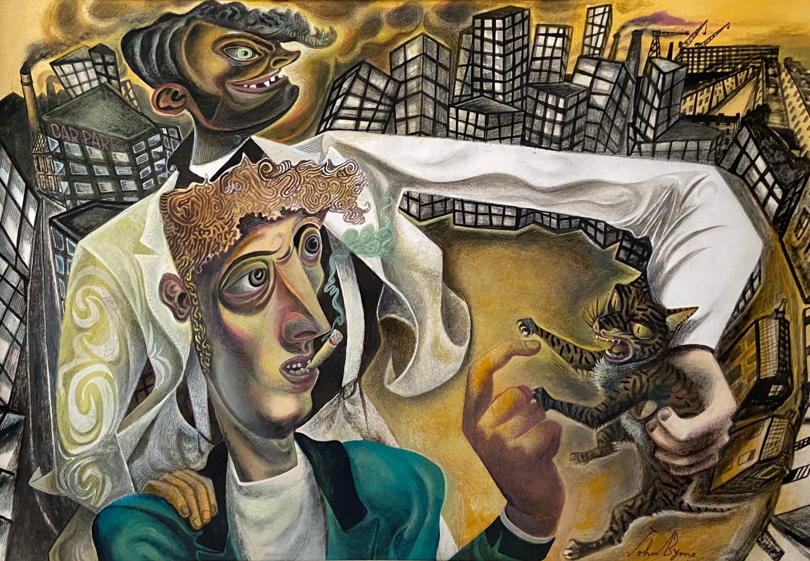 John Byrne RSA, Feegie, 2012