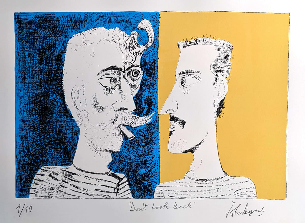 John Byrne RSA, Don't Look Back, 2020