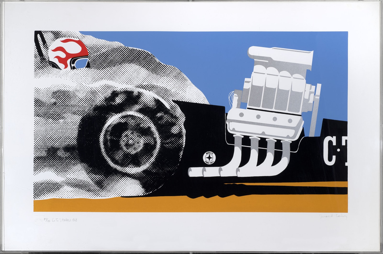 Gerald Laing, CT Strokers, 1968