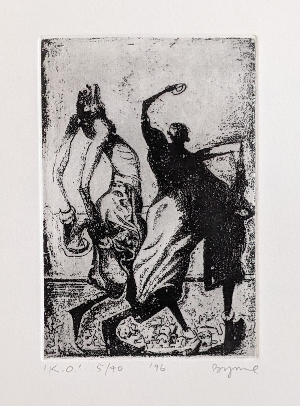 John Byrne RSA, K.O., 1996