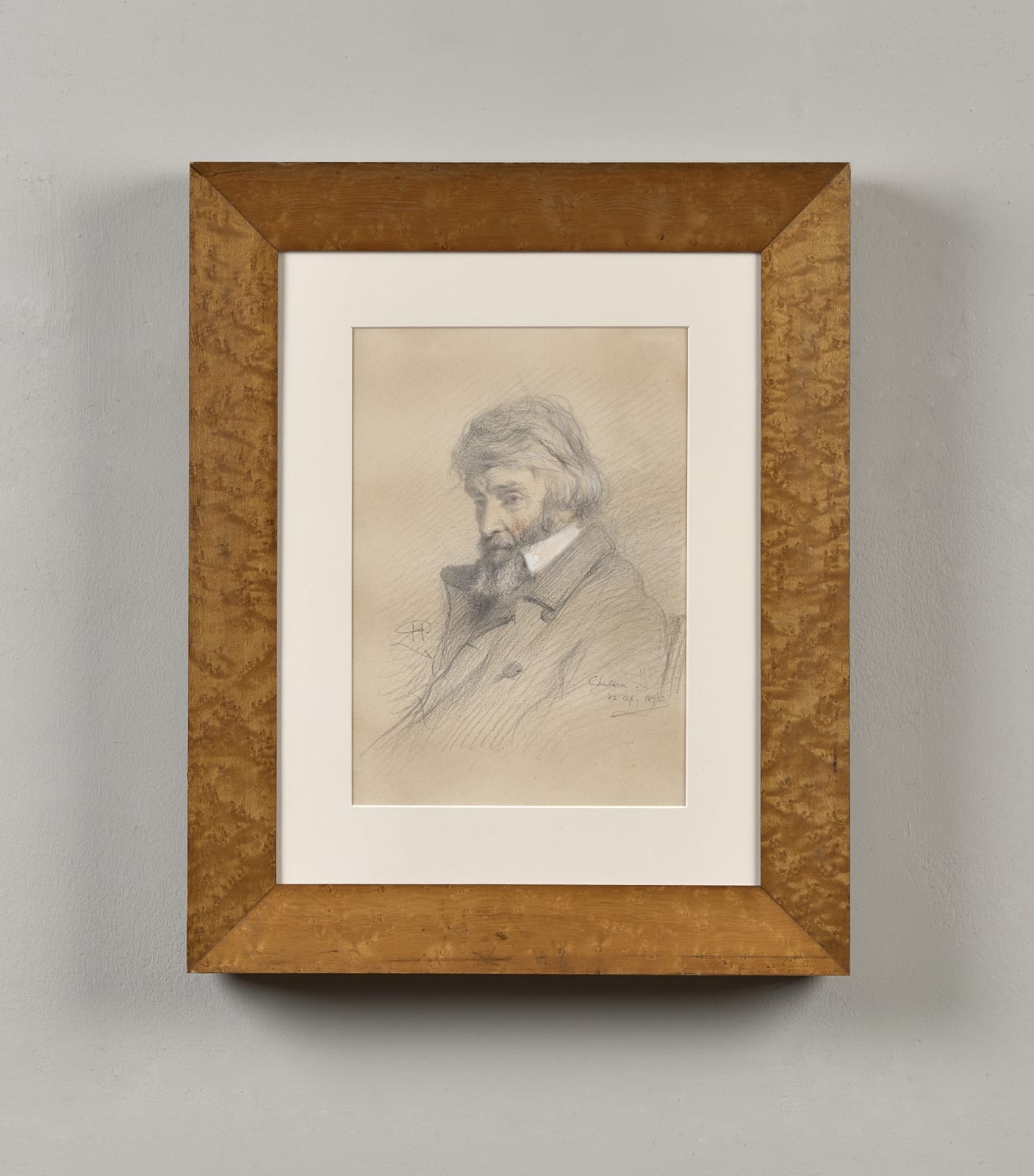Robert Herdman RSA RSW, Portrait of Thomas Carlyle (1795-1881), 1875