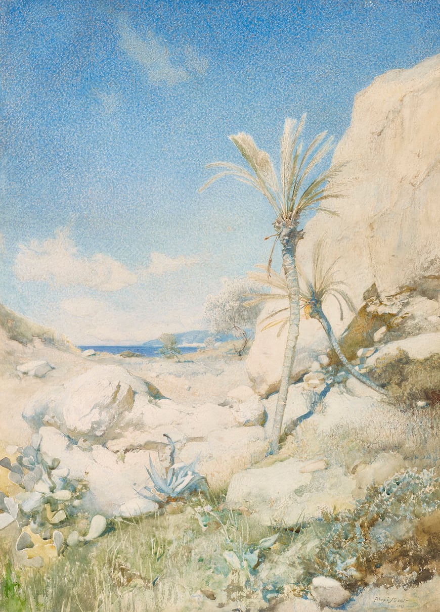 Alexander Mann, Tangiers, 1892