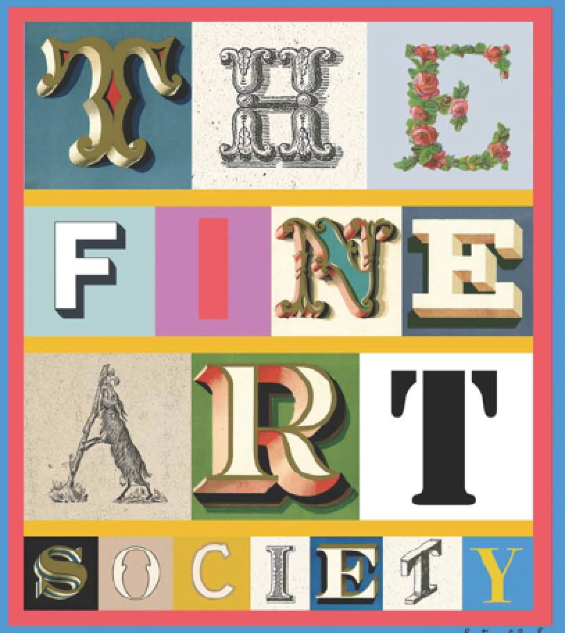 Sir Peter Blake RA, The Fine Art Society Flag, 2012