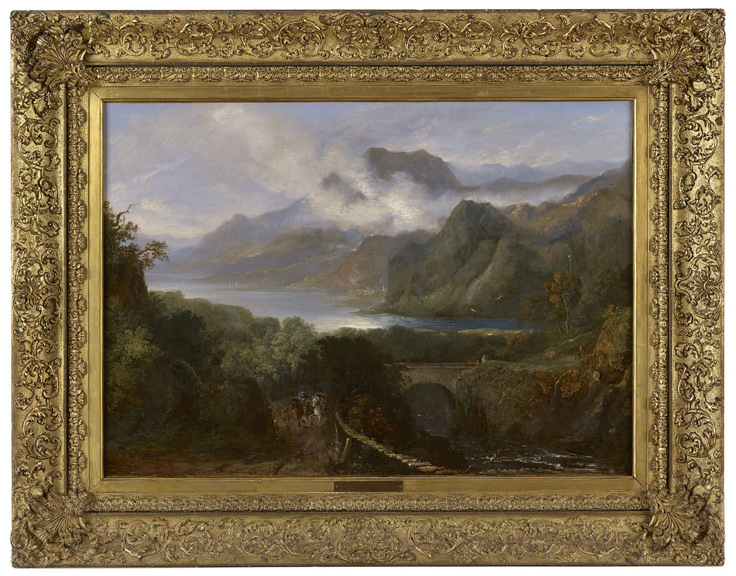 Rev. John Thomson of Duddingston HRSA, A highland landscape with loch
