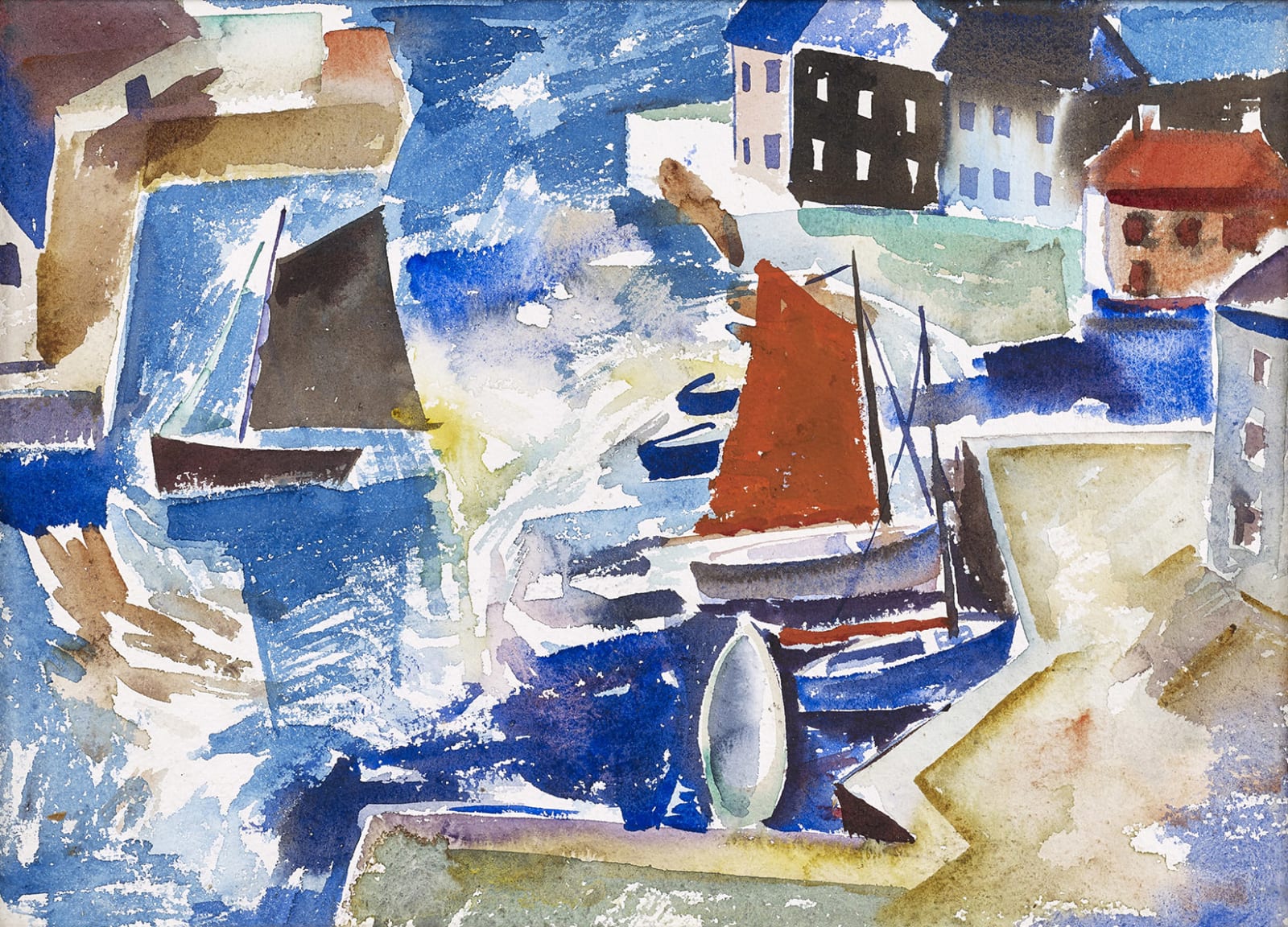 William Crosbie RSA, The Harbour