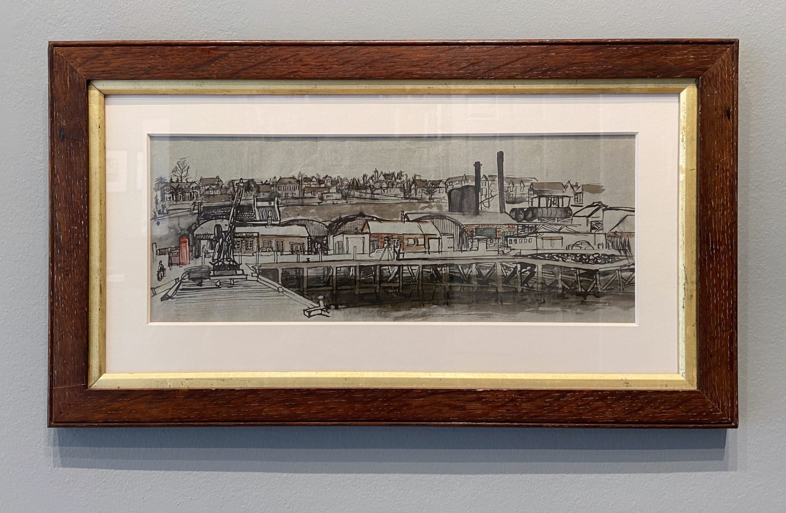 Joan Eardley RSA, Arbroath Harbour, c.1947