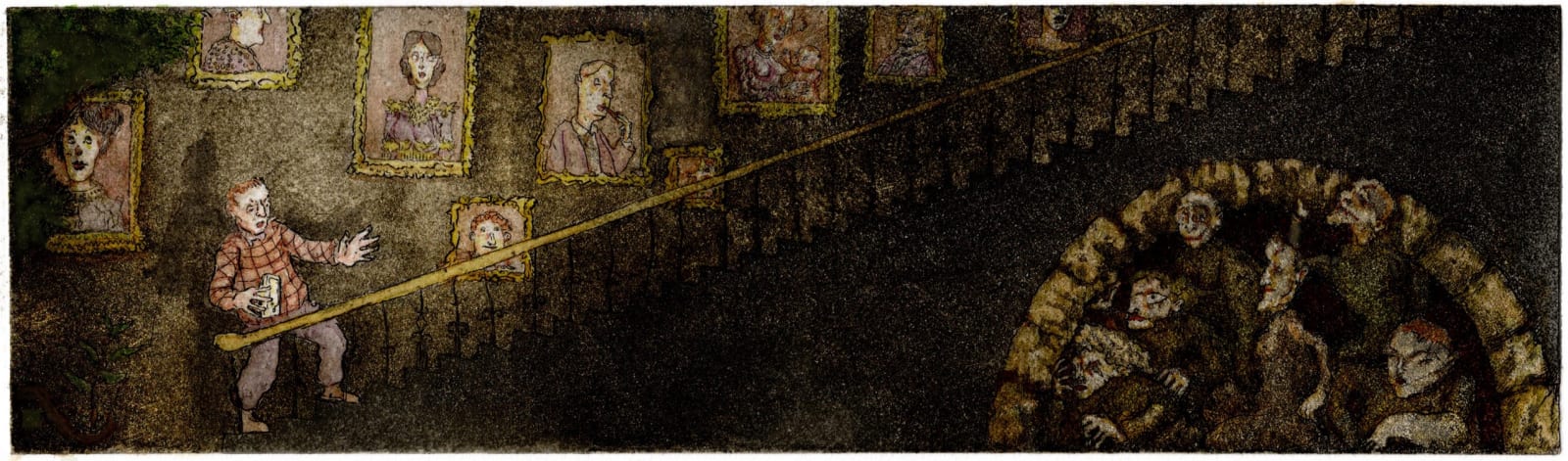 Robert Powell, The Staircase, 2020