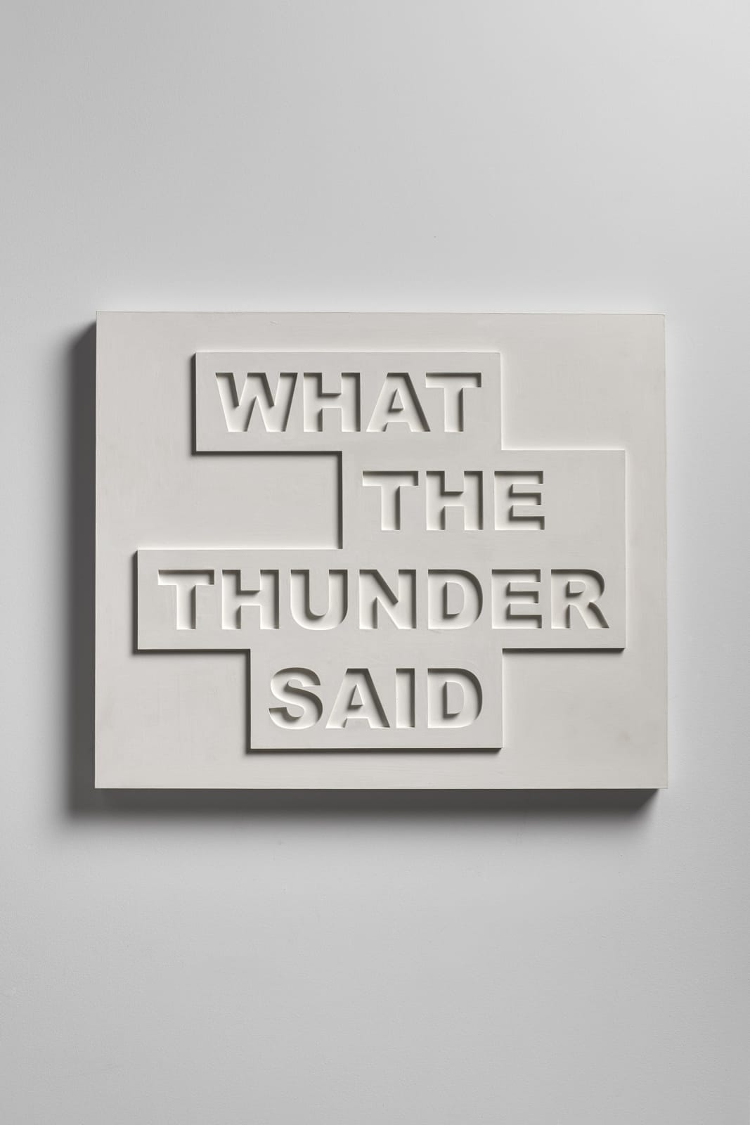 Kenny Hunter, What The Thunder Said, 2025