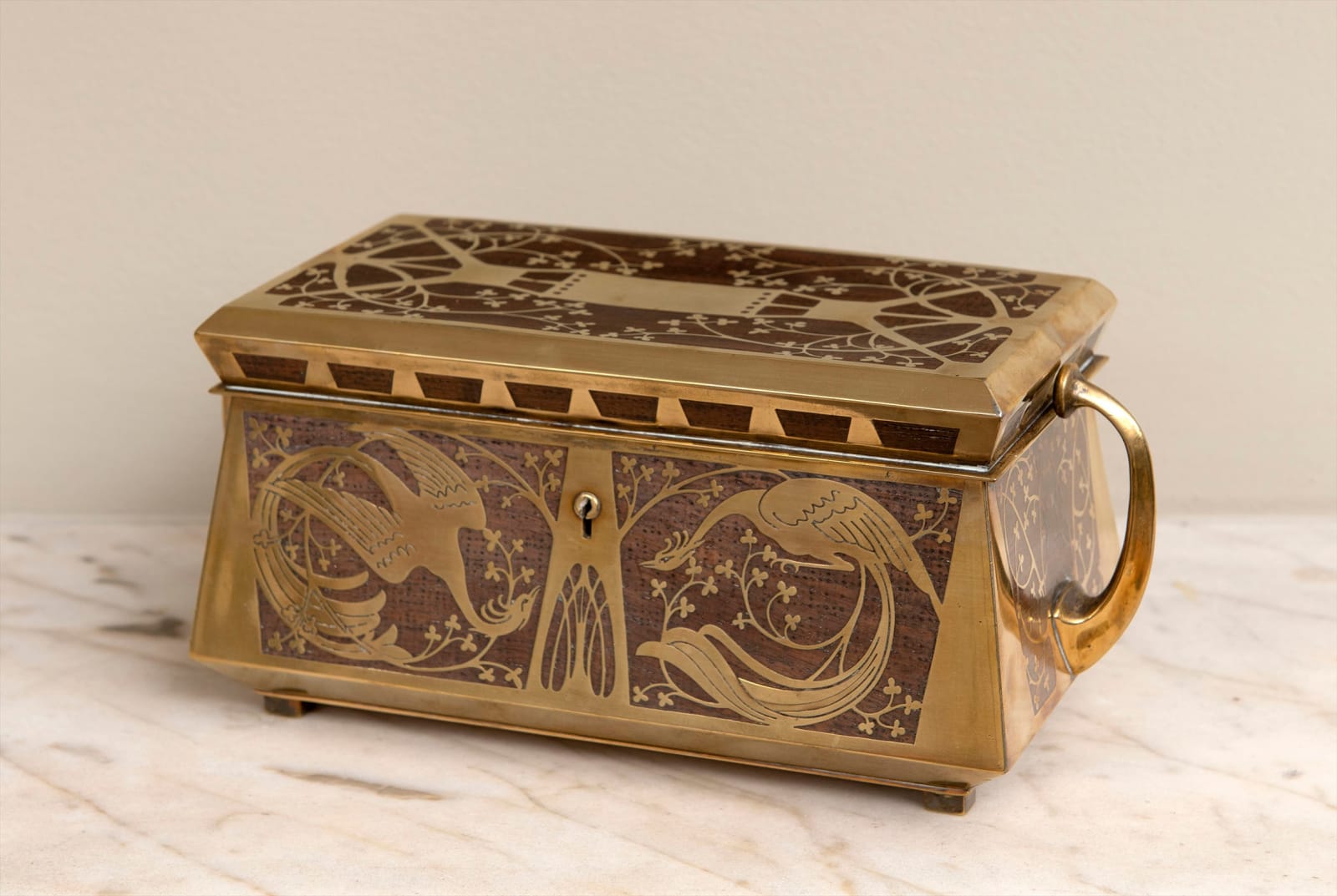 Erhard and Söhne, Secessionist period box, c.1910