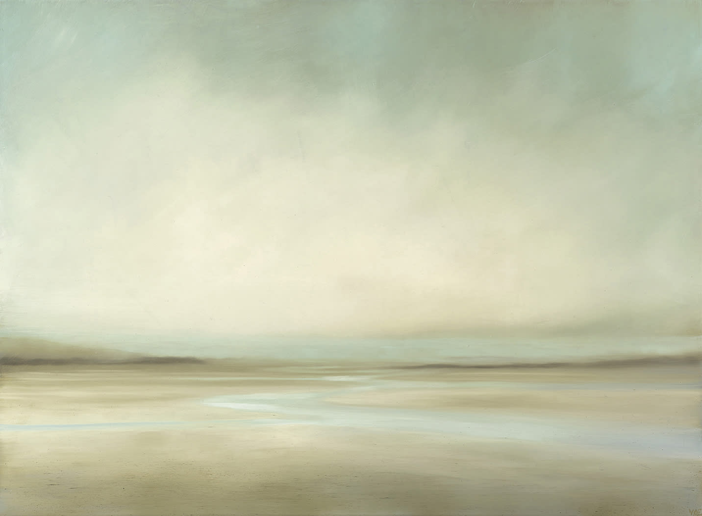 Victoria Orr Ewing, Sky, Sand and Water, Luskentyre, 2019/2020