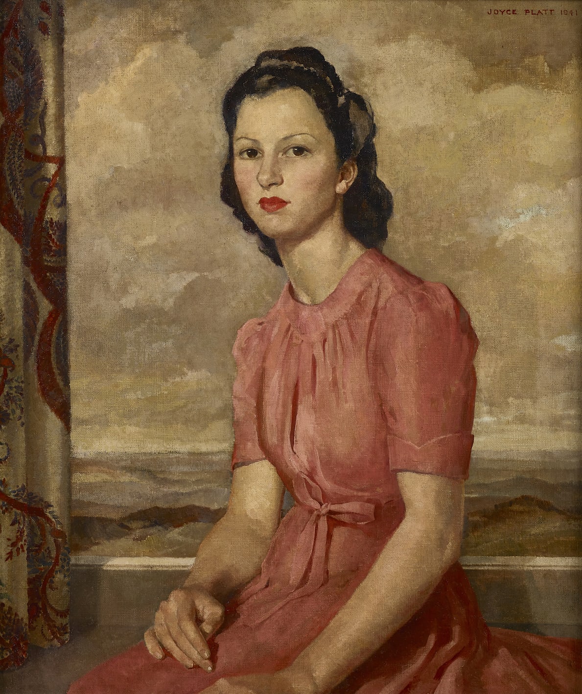 Joyce Platt, Portrait of a young lady, 1941