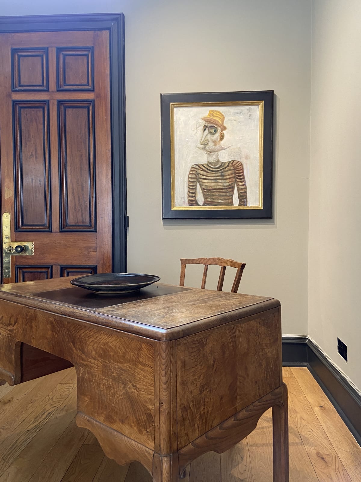 John Byrne RSA, Yellow Hat from Clifden, Connemara, 2020