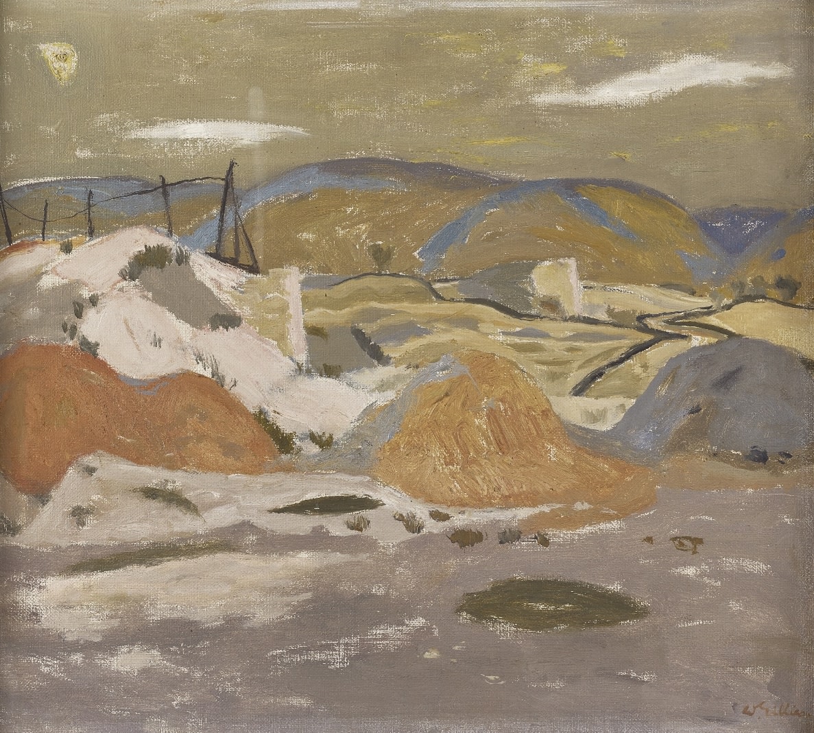Sir William Gillies RA RSW PRSW, Toxside, 1955
