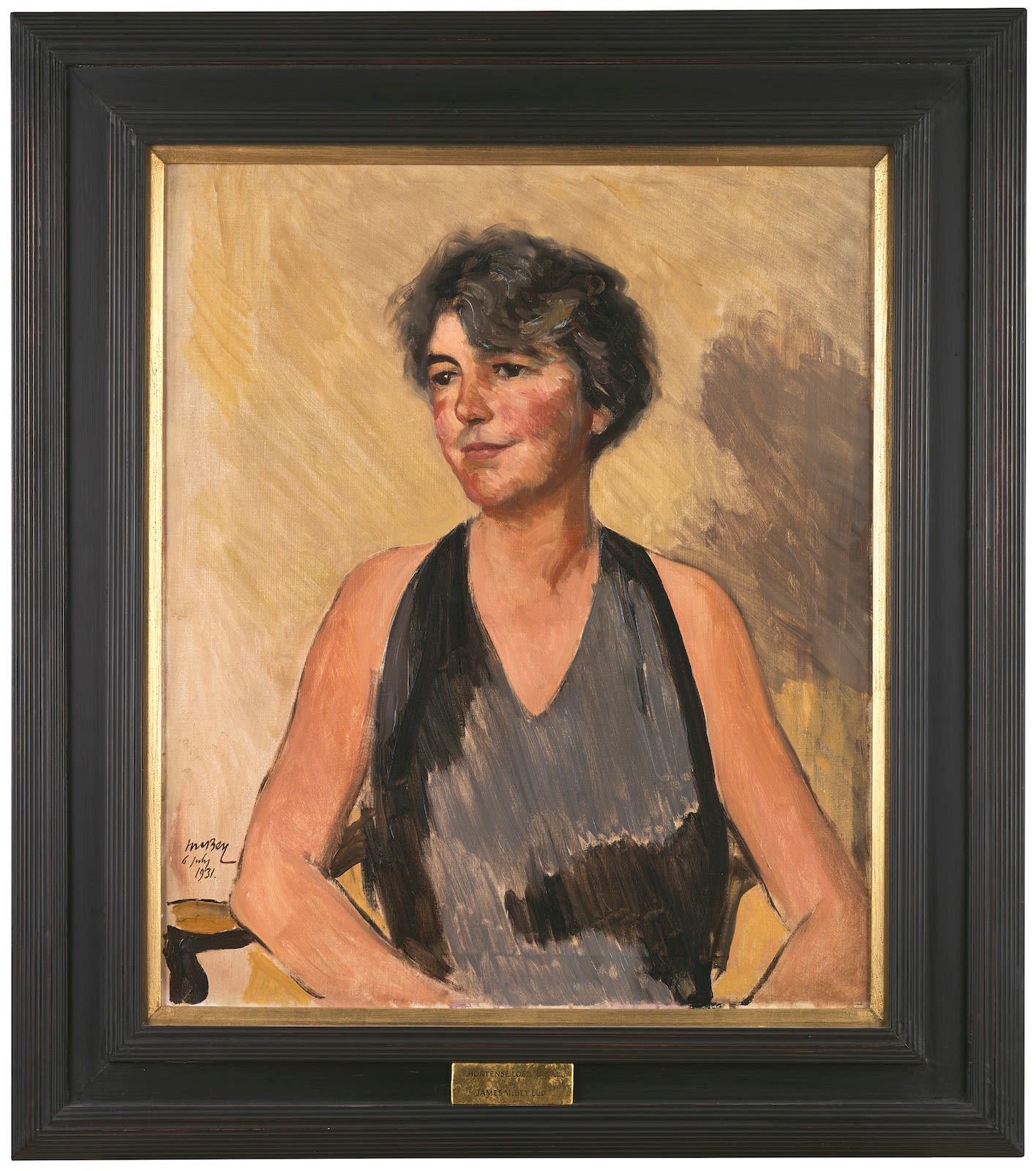 James McBey, Hortense Loeb, 1931