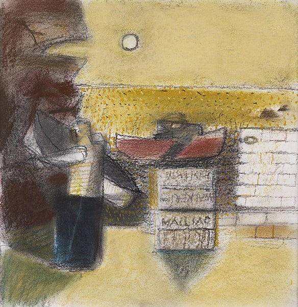 John Boyd, Men and Boats by Cornfield