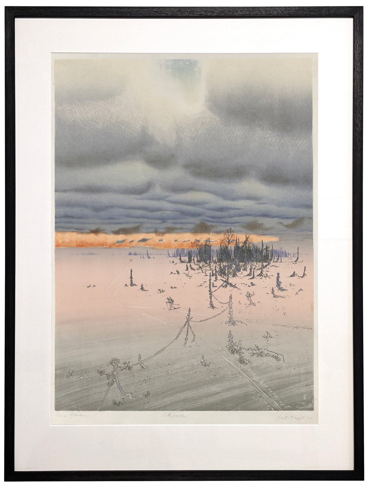 Kurt Kranz, See in Karelien, 1945