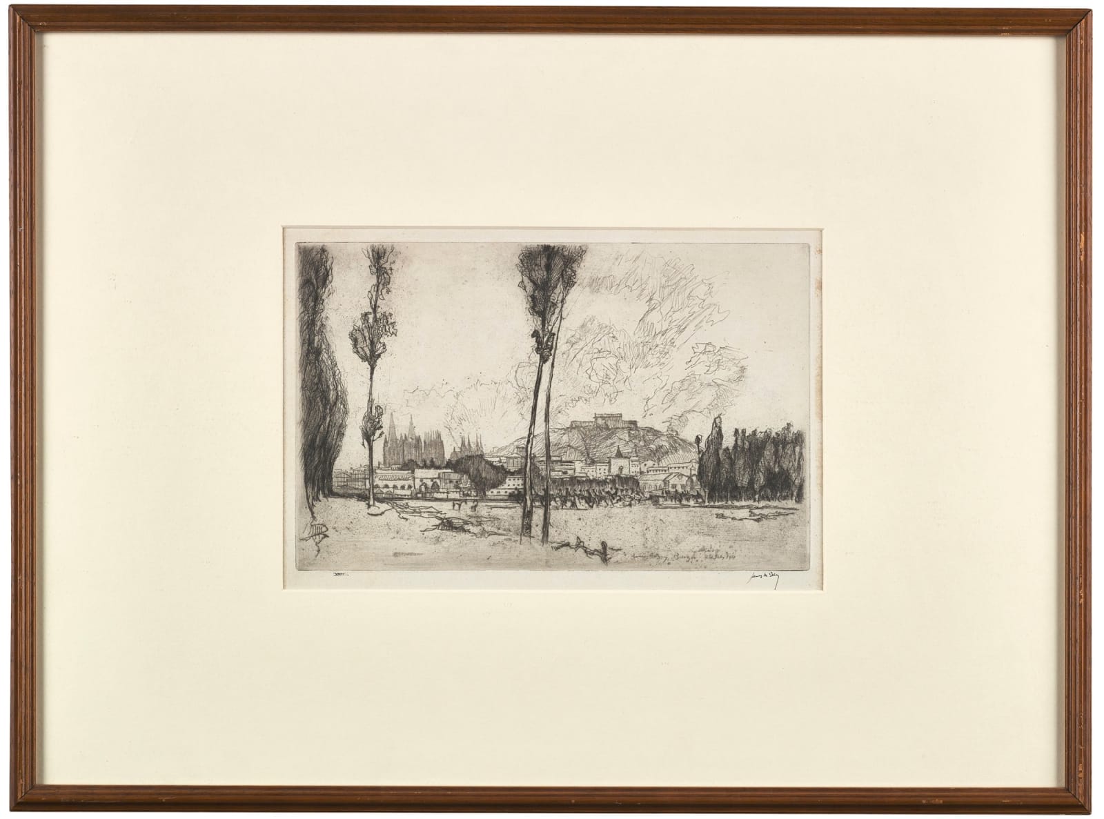 James McBey, Old Castille, 1911