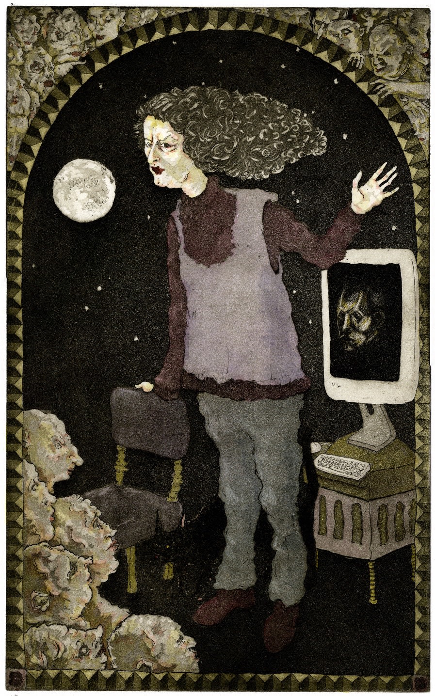 Robert Powell, Grisaille II: The Witch of Endor, 2020