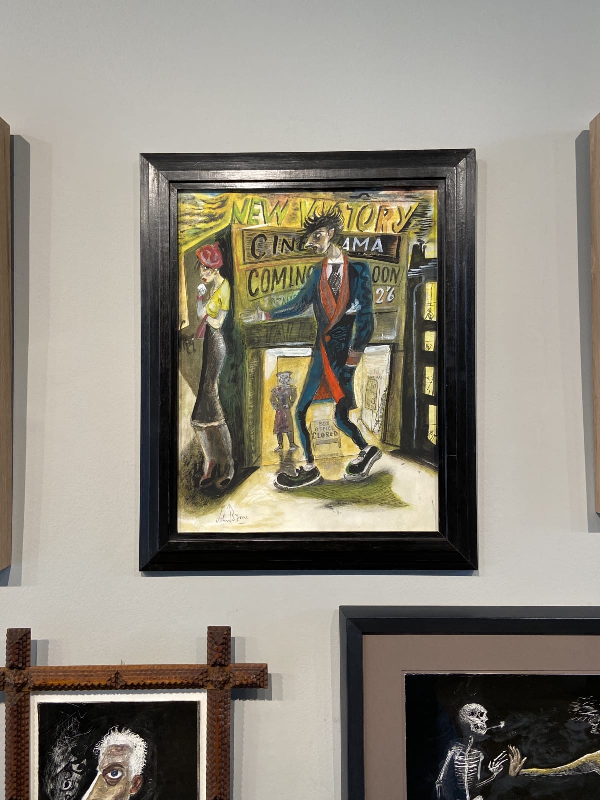 John Byrne RSA, The Dizzy, 2020